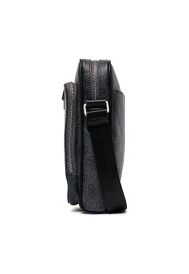 Guess Saszetka HMMILO P4260 Czarny. Kolor: czarny. Materiał: skóra