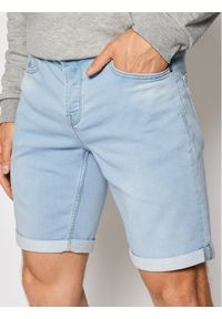 Only & Sons Szorty jeansowe Ply 22018587 Błękitny Regular Fit. Kolor: niebieski. Materiał: jeans