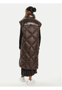 Marella Płaszcz zimowy Amianto 2423496025 Brązowy Regular Fit. Kolor: brązowy. Materiał: syntetyk. Sezon: zima