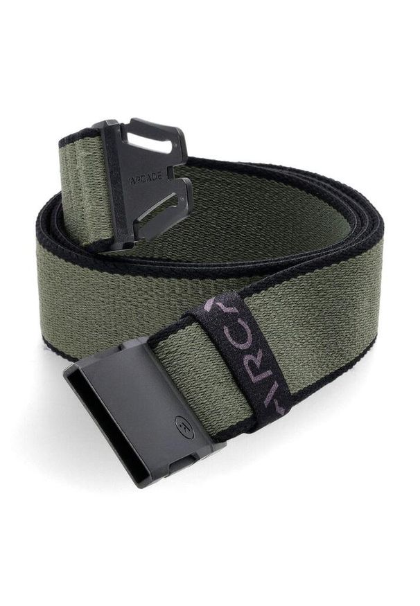 ARCADE - Pasek do spodni Arcade Blackwood - ivy green/black. Kolor: zielony. Sport: turystyka piesza