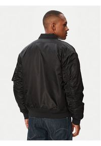 Calvin Klein Jeans Kurtka bomber LV04RG505G Czarny Regular Fit. Kolor: czarny. Materiał: syntetyk #6