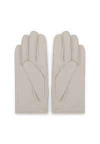 Wittchen - Damskie rękawiczki samochodowe proste. Kolor: biały, kremowy. Materiał: skóra. Sezon: wiosna, jesień. Styl: rockowy, klasyczny, elegancki #2