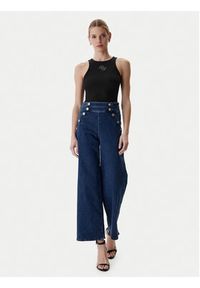 Guess Top W6RP39 KD092 Czarny Regular Fit. Kolor: czarny. Materiał: syntetyk #2