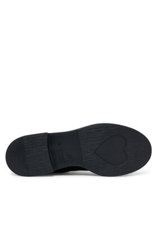 Love Moschino - LOVE MOSCHINO Botki JA24064G1NIA000A35 Czarny. Kolor: czarny. Materiał: skóra
