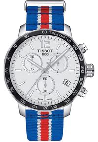 TISSOT - Zegarek Tissot Zegarek Męski Tissot T095.417.17.037.18 Srebrzysty ( 42 mm) #1