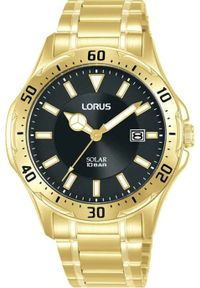 Zegarek męski Lorus RX398AX9 złoty. Kolor: złoty #1