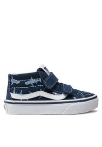 Vans Sneakersy Uy Sk8-Mid Reissue V VN00018TBER1 Niebieski. Kolor: niebieski. Model: Vans SK8
