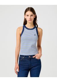 Wrangler - DAMSKA KOSZULKA WRANGLER RINGER TANK MAZARINE BLUE 112362567 #1