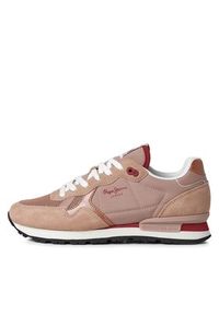 Pepe Jeans Sneakersy PLS31522 Różowy. Kolor: różowy