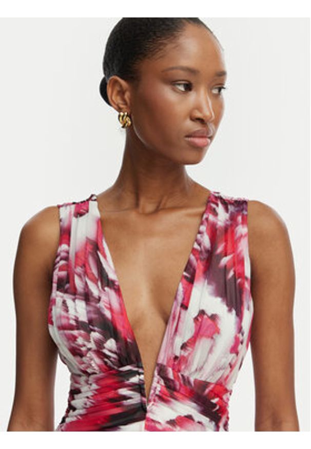 Marciano Guess Sukienka koktajlowa G6GK14 W1787 Kolorowy Regular Fit. Materiał: syntetyk. Wzór: kolorowy. Styl: wizytowy