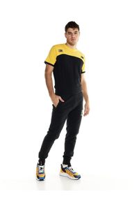 LEONE 1947 APPAREL - Męskie spodnie dresowe Leone Active. Kolor: czarny. Materiał: dresówka. Sport: fitness