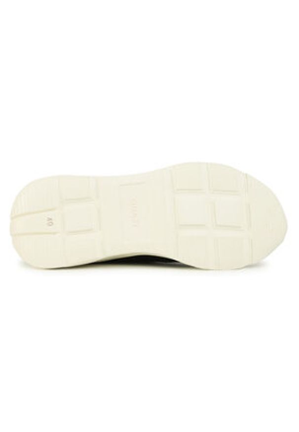 QUAZI Sneakersy QZ-10-05-000949 Czarny. Kolor: czarny. Materiał: skóra, zamsz