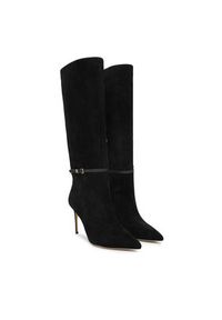 Marciano Guess Kozaki 5BGZ46 7419A Czarny. Kolor: czarny. Materiał: zamsz, skóra #5