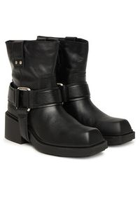 Vic Matié Botki 1H4150D_F06F150101 Czarny. Kolor: czarny. Materiał: skóra #5