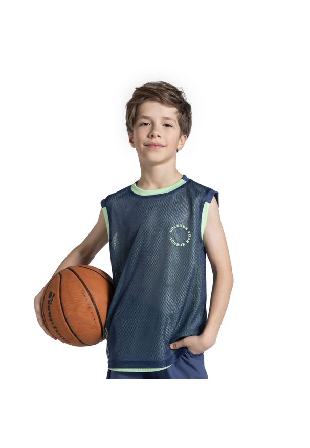 Koszulka sportowa dziecięca Lemon Explore WL5 dwustronna. Kolor: wielokolorowy. Materiał: poliester