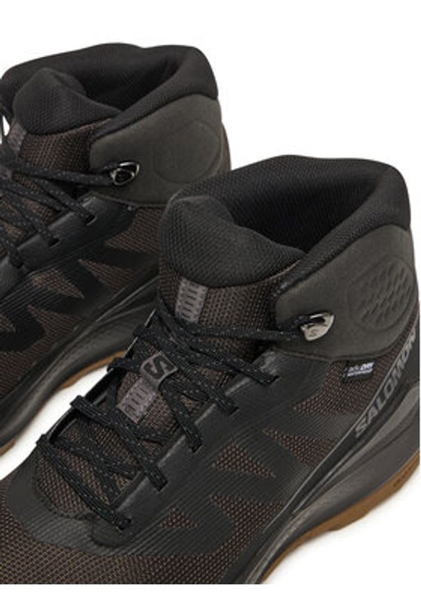 salomon - Salomon Trekkingi Elixir Tour Mid Waterproof L47577800 Brązowy. Kolor: brązowy. Materiał: materiał. Sport: turystyka piesza