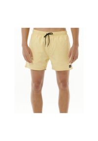 Spodenki surfingowe męskie Rip Curl Offset Volley Żółty. Kolor: żółty