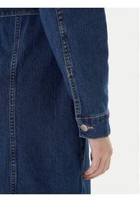 Vero Moda Sukienka jeansowa Telly 10338086 Niebieski Regular Fit. Kolor: niebieski. Materiał: bawełna #4