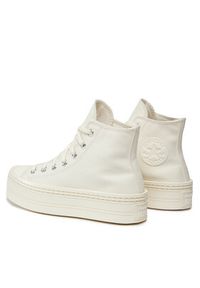 Converse Trampki Chuck Taylor All Star Modern Lift Platform Canvas A06140C Beżowy. Kolor: beżowy. Materiał: materiał. Obcas: na platformie