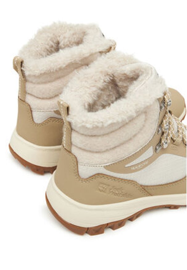 Jack Wolfskin Trekkingi Everquest Texapore High 4053591 Beżowy. Kolor: beżowy. Materiał: materiał