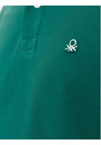 United Colors of Benetton - United Colors Of Benetton Polo 3089J3179 Zielony Regular Fit. Typ kołnierza: polo. Kolor: zielony. Materiał: bawełna #4