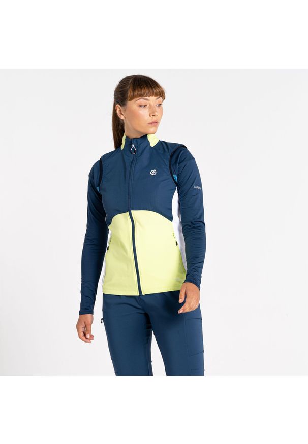 DARE 2B - Bezrękawnik turystyczny damski Dare 2B Avidly. Kolor: żółty, niebieski, zielony, wielokolorowy. Długość rękawa: bez rękawów