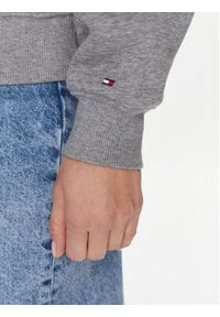 TOMMY HILFIGER - Tommy Hilfiger Bluza Logo WW0WW39791 Szary Regular Fit. Kolor: szary. Materiał: syntetyk, bawełna #2