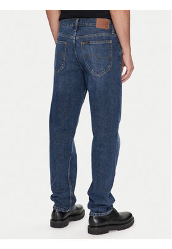 Lee Jeansy Oscar 112355855 Niebieski Relaxed Fit. Kolor: niebieski