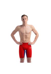 Strój pływacki startowy Męski Speedo LZR Valor. Kolor: czerwony