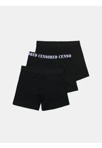 Sinsay - Bawełniane bokserki Long 3 pack - czarny. Kolor: czarny. Materiał: bawełna #1