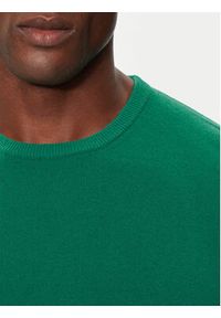 United Colors of Benetton - United Colors Of Benetton Sweter 1002U1G34 Zielony Regular Fit. Kolor: zielony. Materiał: wełna #4