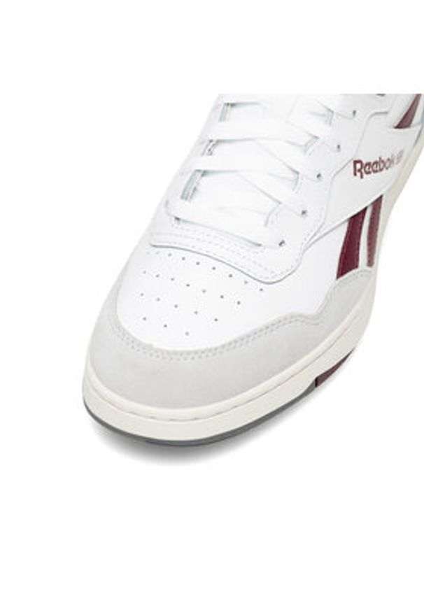 Reebok Sneakersy BB 4000 II Mid 100033844 Biały. Kolor: biały. Materiał: skóra