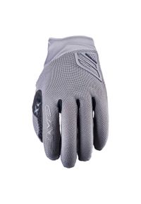 FIVE GLOVES - Rękawiczki żelowe XR-TRAIL - CEMENT (szary cementowy) - M/9. Kolor: szary. Materiał: skóra, lycra, syntetyk, materiał. Sport: kolarstwo #1