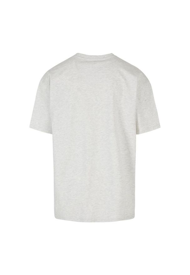 BUILD YOUR BRAND - Ponadwymiarowa Koszulka Dla Dorosłych Unisex Heavyweight. Kolor: szary