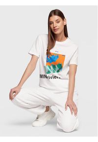 Ice Play T-Shirt 23E U2M0 F023 6324 1101 Biały Regular Fit. Kolor: biały. Materiał: bawełna