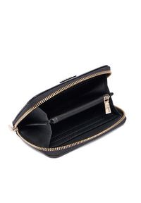 Guess Duży Portfel Damski Cresidia II Slg SWPD98 88140 Czarny. Kolor: czarny. Materiał: skóra