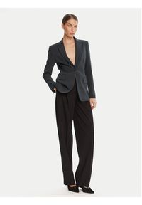 Pinko - PINKO Marynarka 104903 A24C Zielony Regular Fit. Kolor: zielony. Materiał: syntetyk #5