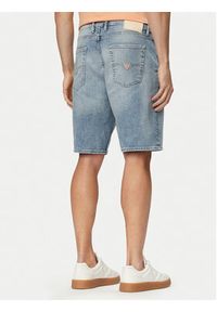 Guess Szorty jeansowe M6GD27 D0778 Niebieski jasny Regular Fit. Kolor: niebieski. Materiał: bawełna #3