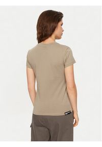 Karl Lagerfeld Jeans T-Shirt A1W17004 Beżowy Slim Fit. Kolor: beżowy. Materiał: bawełna #4