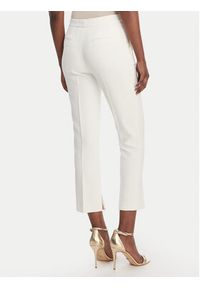 Elisabetta Franchi Spodnie materiałowe PA-166-61E2-V300 Biały Slim Fit. Kolor: biały. Materiał: syntetyk #4