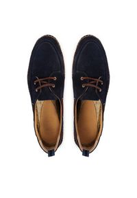 Castañer Espadryle Ned/186 25906 Granatowy. Kolor: niebieski. Materiał: skóra, zamsz #6