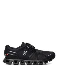 Buty treningowe damskie czarne On Running Cloud 5. Kolor: czarny. Materiał: guma, tkanina. Sport: bieganie #5