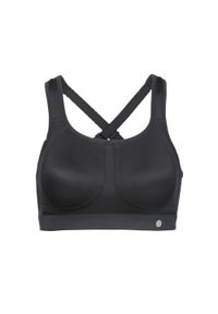 ENDURANCE - Biustonosz dla kobiet Athlecia Magnolia. Kolor: czarny. Sport: fitness #1