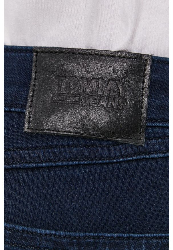 Tommy Jeans Jeansy damskie high waist. Stan: podwyższony. Kolor: niebieski