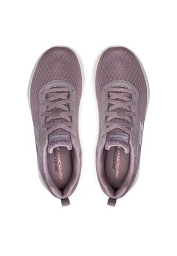 skechers - Skechers Sneakersy Eye To Eye 12964/LAV Fioletowy. Kolor: fioletowy. Materiał: materiał