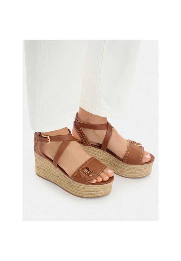 Espadryle Liu Jo. Kolor: brązowy