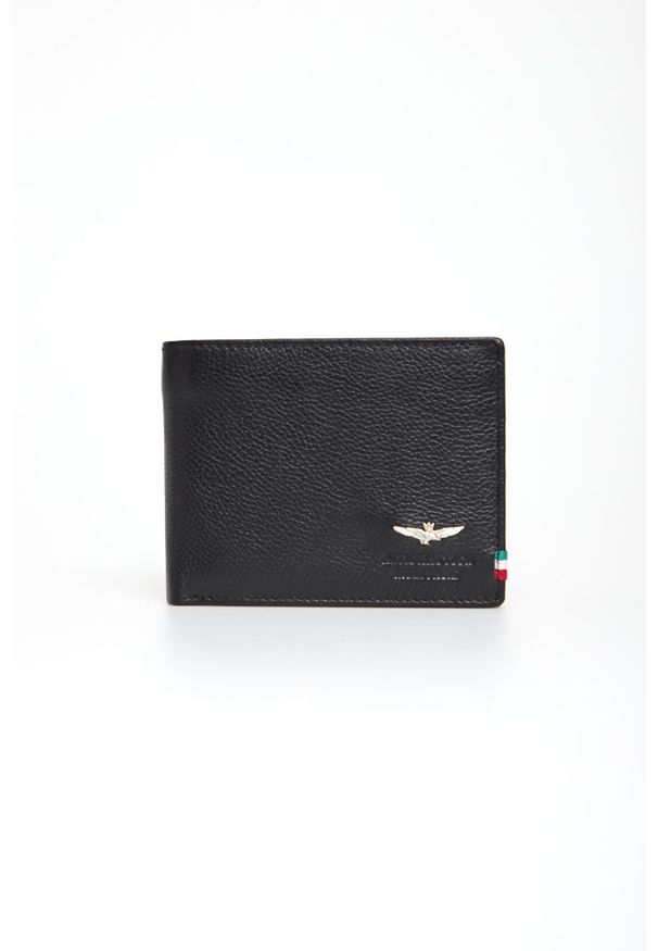 Aeronautica Militare - Portfel męski skórzany AERONAUTICA MILITARE. Materiał: skóra