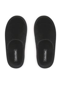 Calvin Klein Kapcie Slipper Flatform Sandal Vel HW0HW01540 Czarny. Kolor: czarny. Materiał: materiał #5