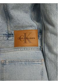 Calvin Klein Jeans Kurtka jeansowa 90's J20J224544 Niebieski Regular Fit. Kolor: niebieski. Materiał: bawełna