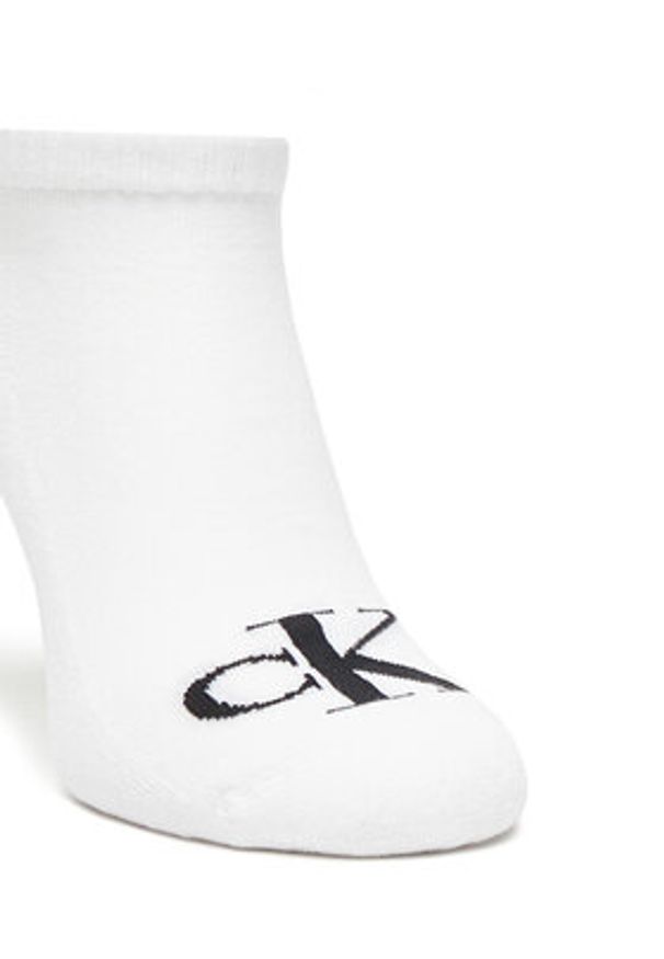 Calvin Klein Skarpety krótkie 701228807 Biały. Kolor: biały. Materiał: materiał, bawełna